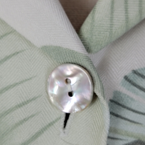 Tommy Bahama Multi Color Print Silk Short Sleeve Button Down Camp Shirt Sz L - Picture 6 of 10